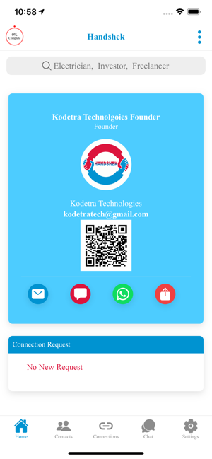 Handshek:Digital Business Card(圖2)-速報App