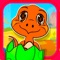 Help save the dinosaurs by solving educational puzzles