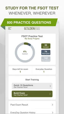 Game screenshot FSOT Practice Test mod apk