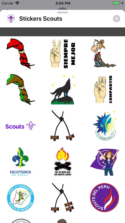 Stickers Scouts ملصقات الكشافة