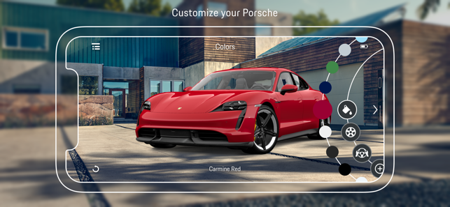 Porsche AR Visualiser