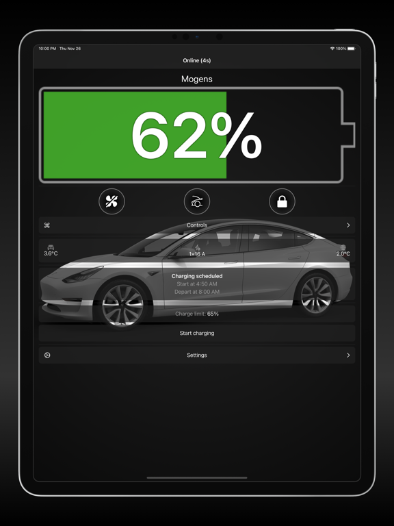 Watch app for Tesla Watch app for Tesla