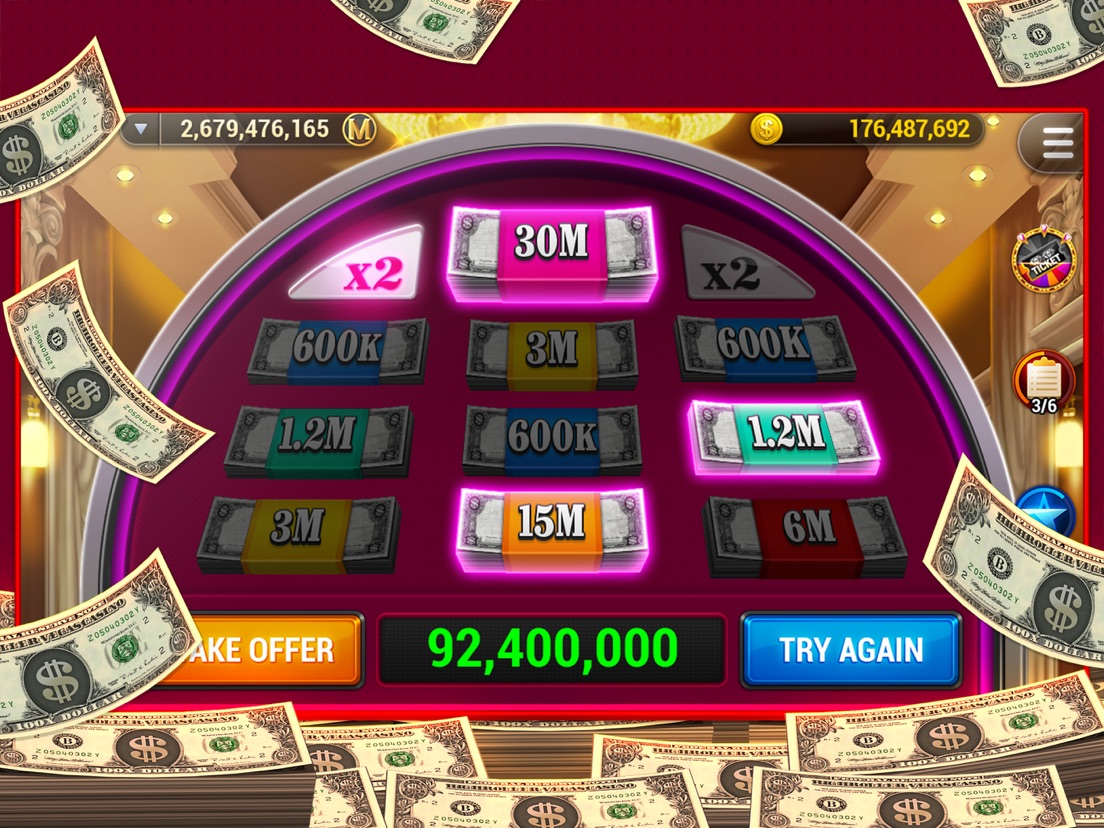 Big six wheel casino game