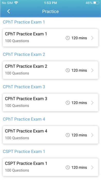Mosby's PTCE Exam Prep screenshot 2