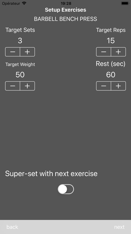 SRFG Simple Workout Tracker screenshot-4