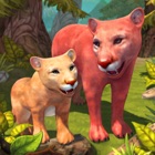 Cougar Family Sim Wild Forest