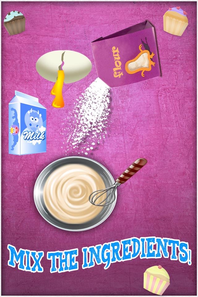 Cupcake Maker Cake Baking Game screenshot 3