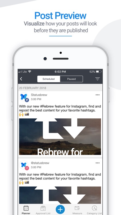 Statusbrew: Social Media Tools