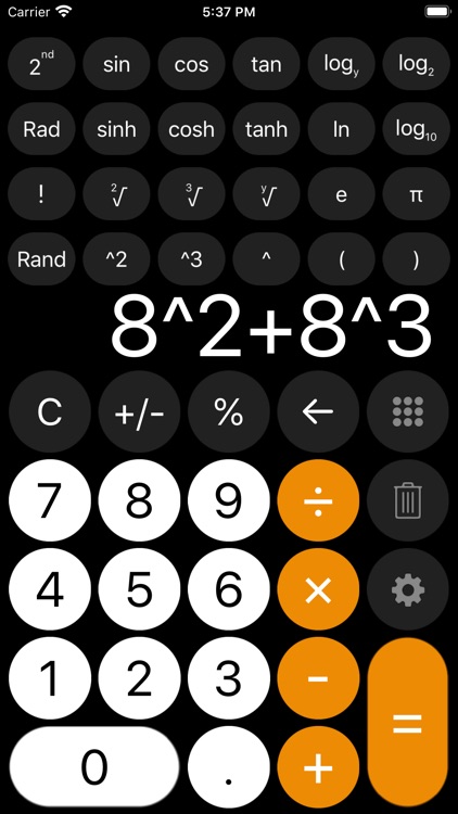 Calculator with History + screenshot-5