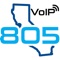 805VoIP is a comprehensive, cloud-based phone system with built-in contact center features