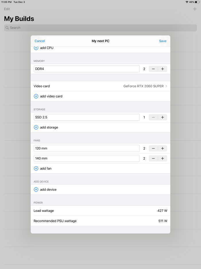 Power Supply Calculator Pro