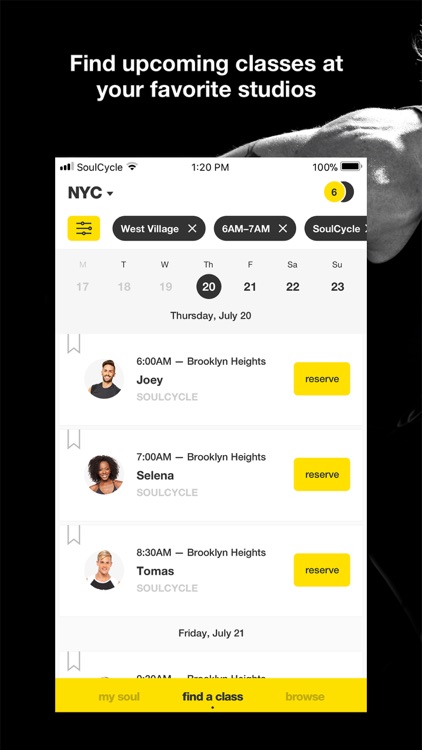 SoulCycle: Indoor Cycling screenshot-3