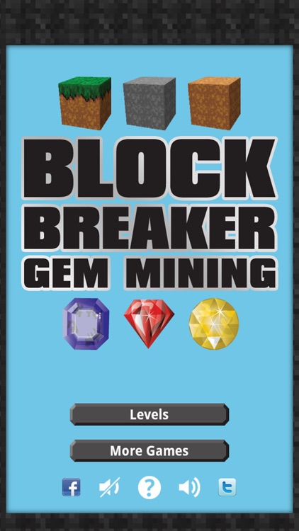 Block Breaker Gem Mining Game