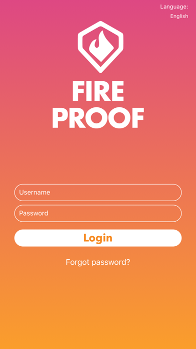 How to cancel & delete FireProof from iphone & ipad 1