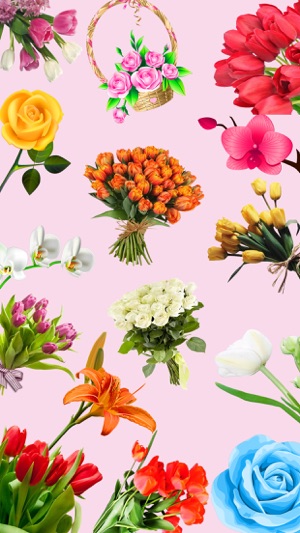 Flowers Emoji Stickers