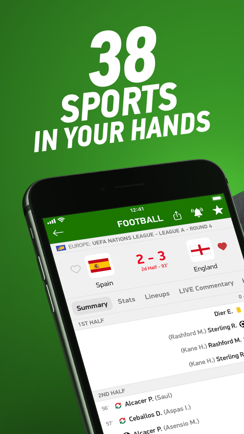 flashscore - live scores