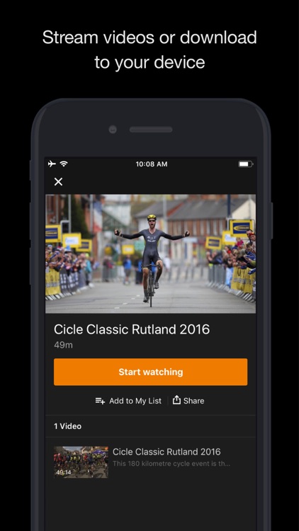 endurance sports TV: Video app screenshot-3