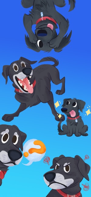 Mr. Cooper Black Dog Stickers(圖5)-速報App