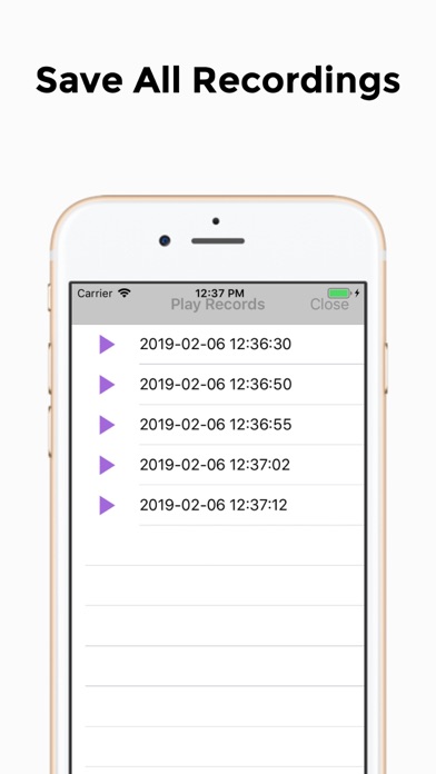 Automatic Voice Recorder Screenshot 3