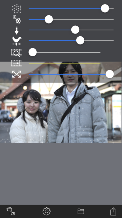 雪降るビデオカメラ screenshot1