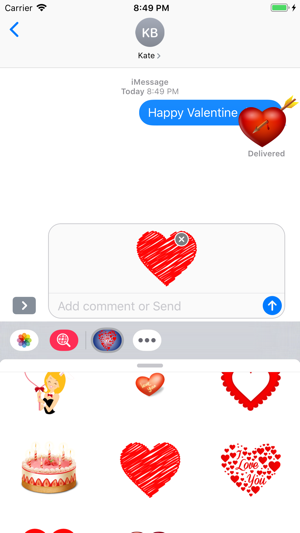 Heart Love Sticker(圖4)-速報App