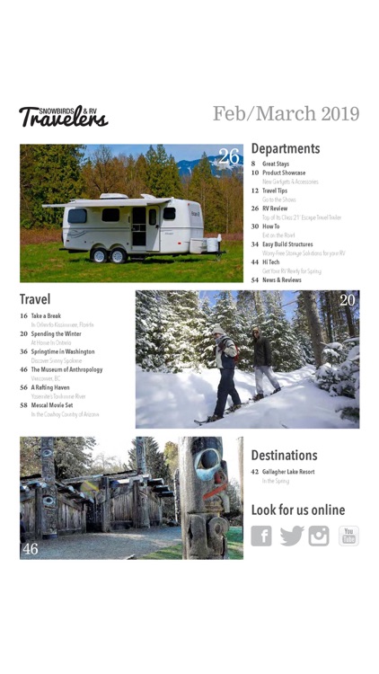 Snowbirds & RV Travelers