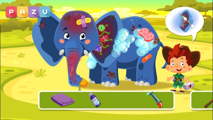 Safari Vet Care games for kids