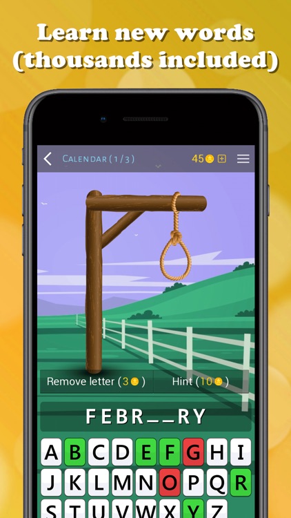 Hangman game - Guess the word screenshot-4