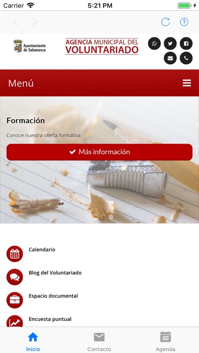How to cancel & delete Agencia Voluntariado Salamanca from iphone & ipad 1