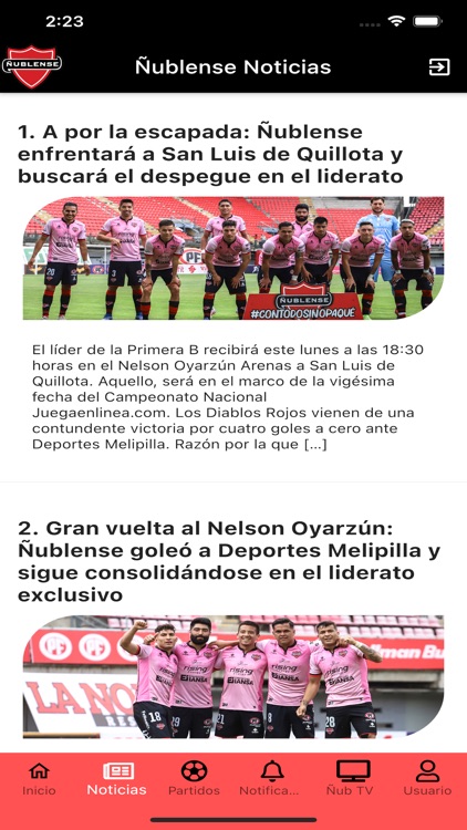 Ñublense Oficial App screenshot-4