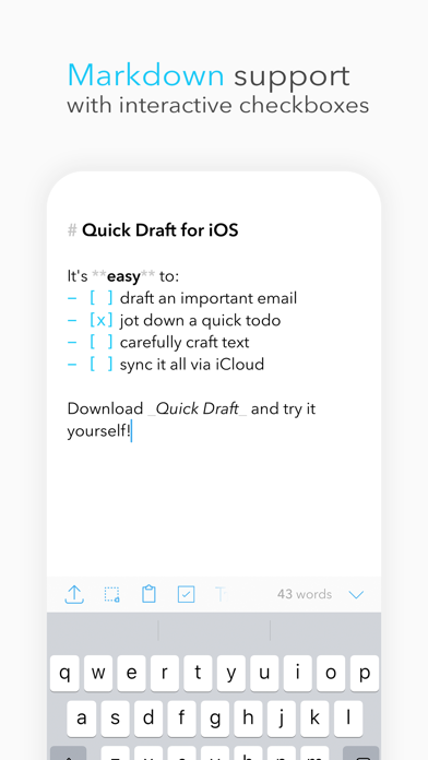 Quick Draft: Simple Scratchpad screenshot 3