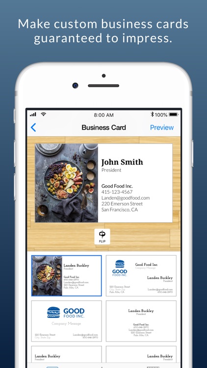 Business Card Maker & Logo App screenshot-0
