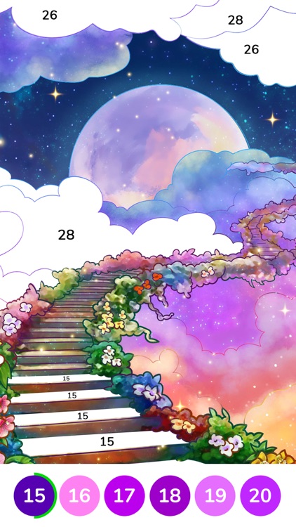 Bible Coloring Paint by Number screenshot-3