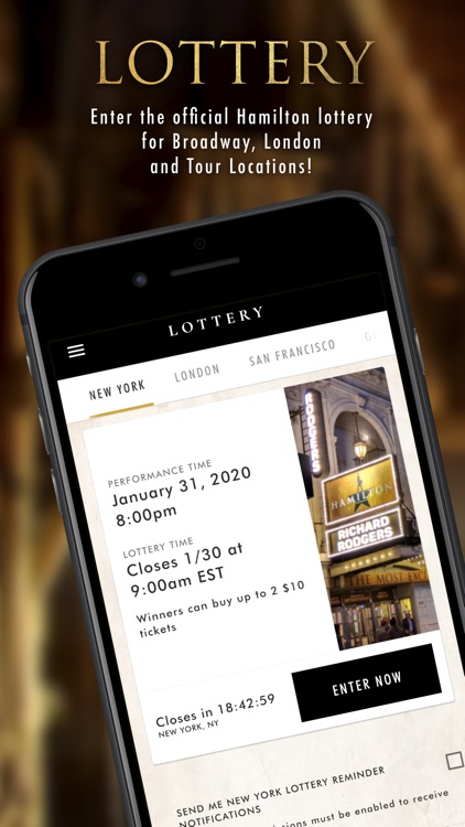 Hamilton - The Official App