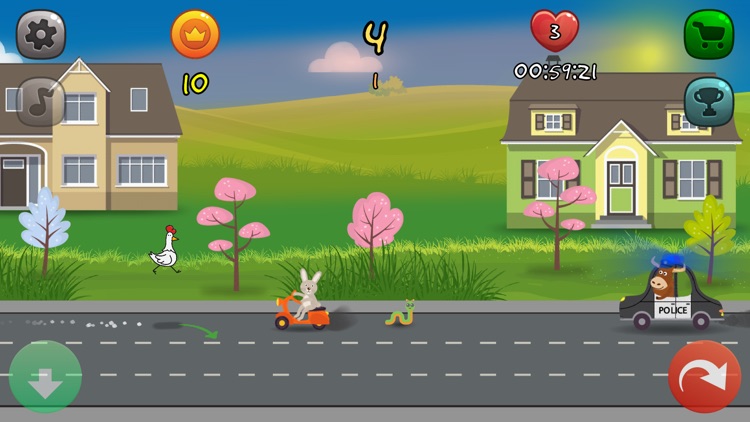 Hungry Chicken Run screenshot-3