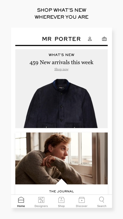 MR PORTER: Mens Luxury Fashion screenshot-0