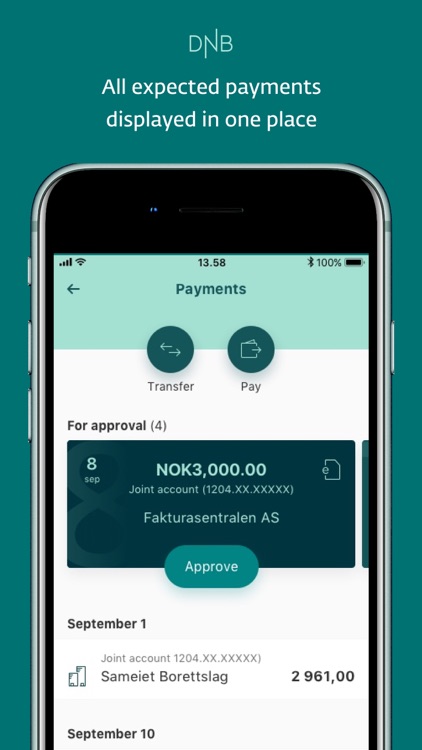 DNB Mobile Bank screenshot-3