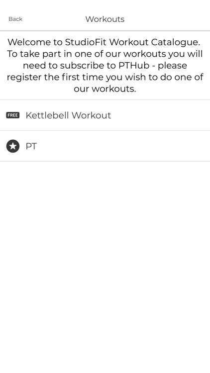 StudioFit App