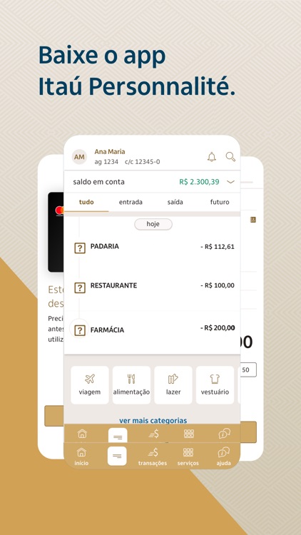 Banco Itaú Personnalité screenshot-0