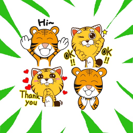 Little Tiger Stickers