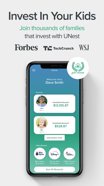 UNest: Invest in Your Kids screenshot-0