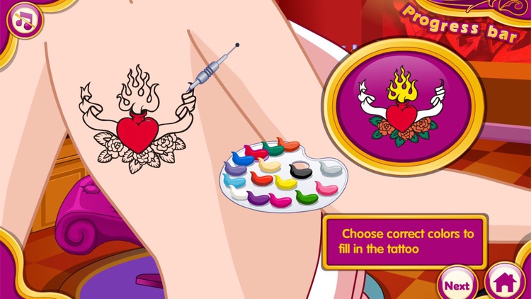 Tattoo Passion - Tattoo games screenshot-6