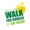 Do your fundraising on the go with The Walk for Hunger application