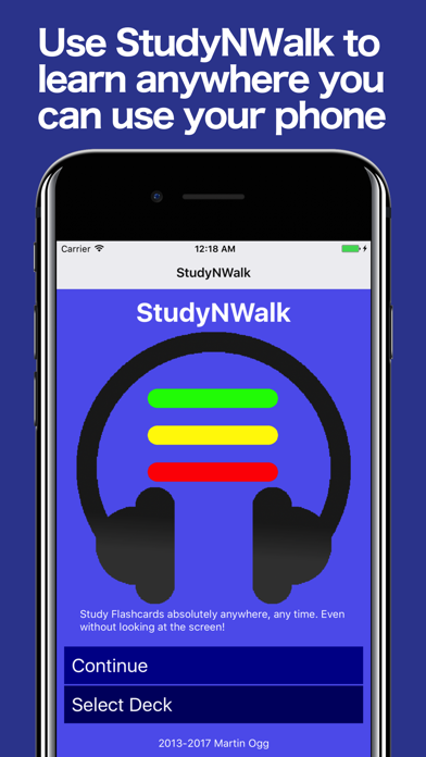 How to cancel & delete StudyNWalk Flashcards from iphone & ipad 1