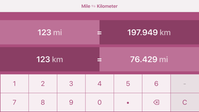 Meilen in Kilometer | mi in km