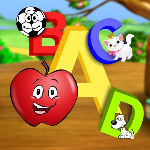 kids a z, abc toddler games iOS App