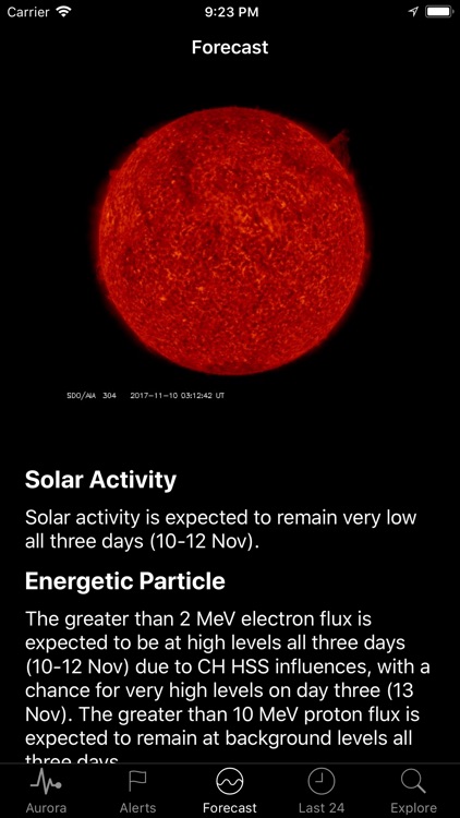 Space Weather App