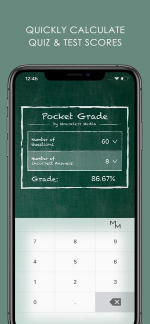 Pocket Grade Calculator