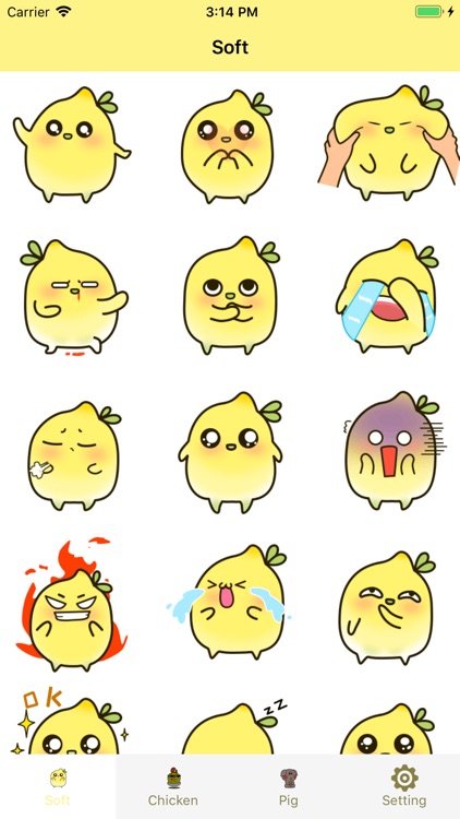 Clever Soft&Chicken Stickers