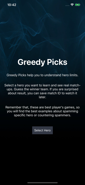 Greedy Picks for Dota2